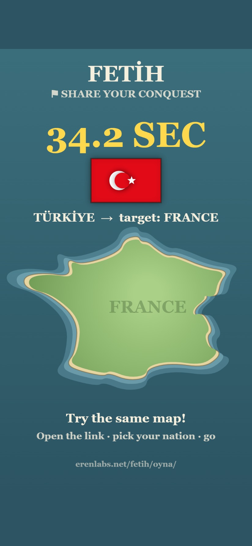 Share your conquest post