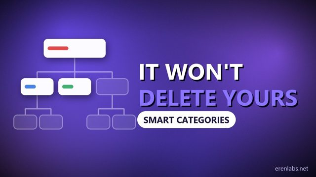 It never deletes what you added by hand