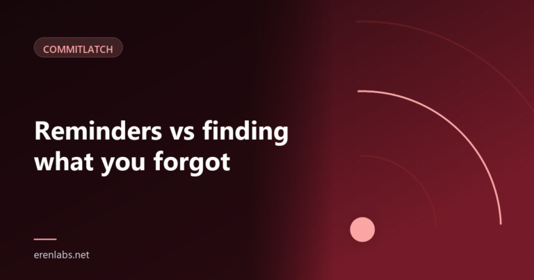 Cover illustration for the article: Follow-up Reminders vs Finding What You Already Forgot