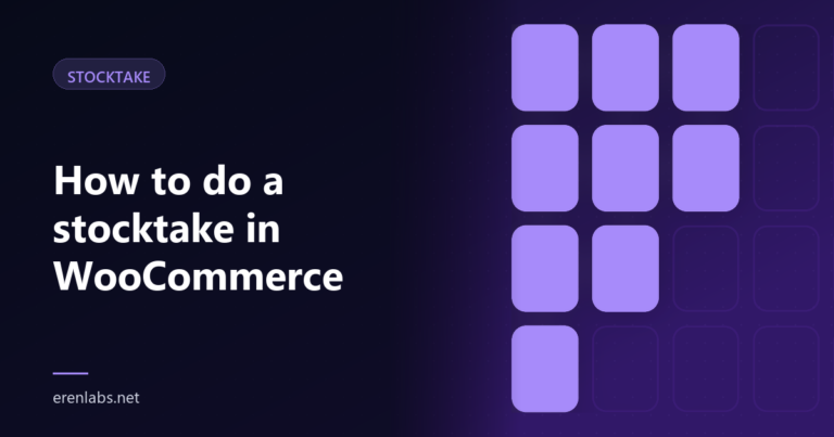 Cover illustration for the article: How to Do a Stocktake in WooCommerce Without Closing the Shop