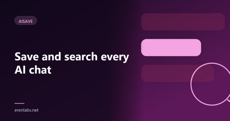Cover illustration for the article: How to Save and Search Your AI Chats (So You Can Find Them Again)
